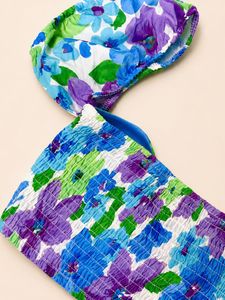 Bluebell Floral Wrap Top