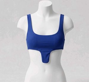 Royal Blue Bikini Top