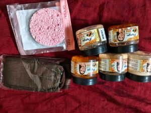 Papaya Skincare Set & Puff