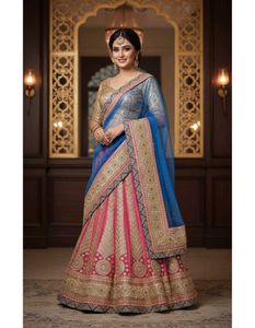 Embroidered Lehenga Choli Set negotiable