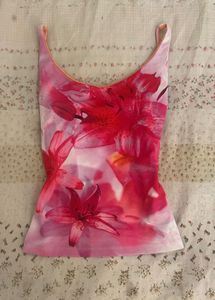 aesthetic lily Print cami sole