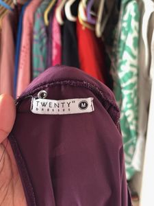 Elegant Purple Long Sleeve Top 💓