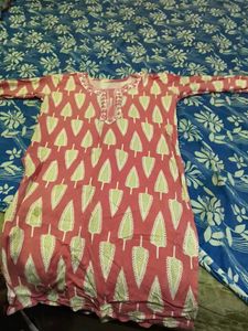 pink kurti