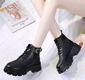 Chunky Black Combat Boots