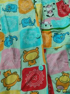 Cute Cartoon Print Pajama Set