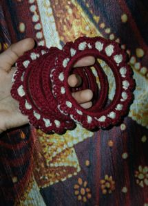 Handmade Crochet Bangles