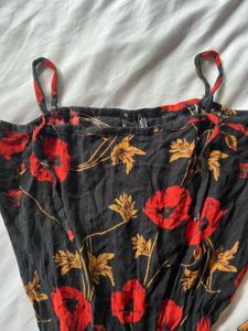 Floral Off-Shoulder Mini Dress