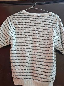 Striped Knit Top