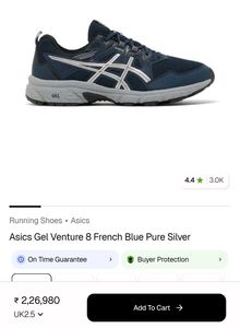 ASICS GEL-Venture 8 Men's Trail Running Shoes