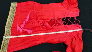 Red &amp; Gold  Indian Two Piece Set
