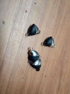 Heart Pendant Clasps - Set of 4