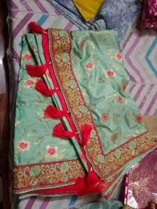 Designer Embroidered Pink Blouse