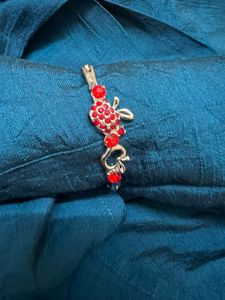 Elegant Red Stone Bracelet