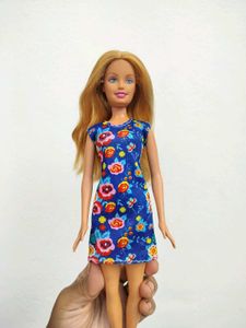 Barbie Doll with Floral Dress