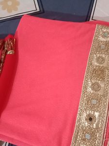Used Saree Bt Wearing 2 To 3 Time Only