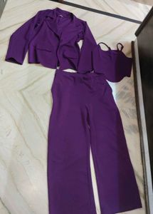 beautiful purple coord set