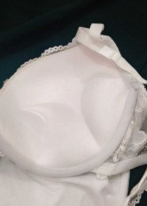 White Lace Bra &amp; Panty Set