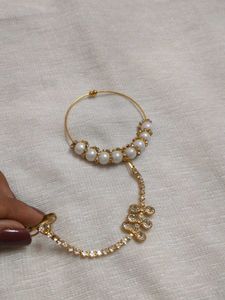 Ethnic Bracelet with Ring