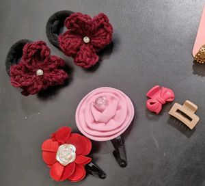 Festive Hair Accessories &amp; Bangle Set