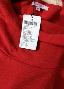 Ginger Red Fit &amp; Flare Cross back strap Mini Dress