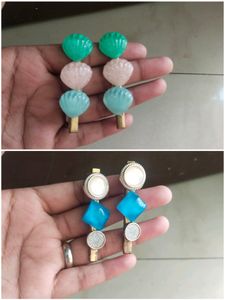 Combo Of 4 Korean  Hair Clip