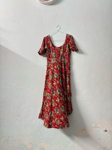 Beautiful Red Ethnic Gown