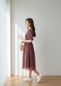 Floral Print Midi Dress