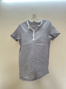 Striped Henley T-Shirt