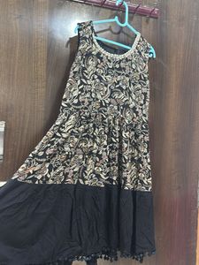 Stylish Printed Ethnic Gown