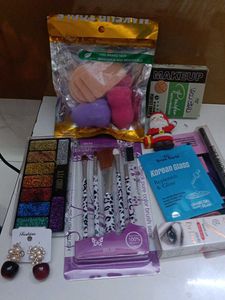 Makeup Brush Set and Beauty Bundle