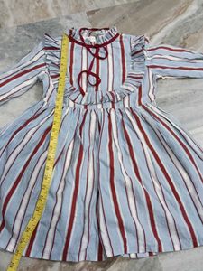Striped Ethnic Gown