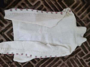 Vintage Floral Knit Cardigan