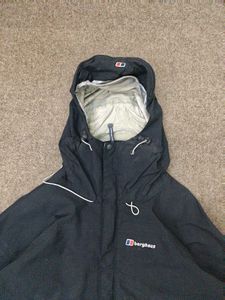Berghaus Black Hooded Waterproof Jacket