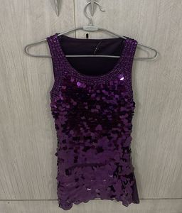 Sparkly Purple Party Dress