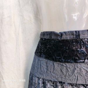 Unique Striped Ethnic Skirt