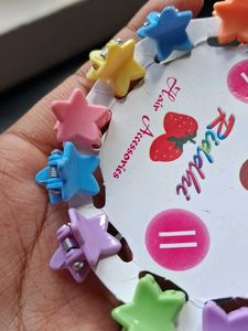 cute tiny hair clips