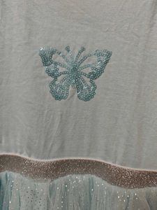 Sparkly Butterfly Tulle Dress