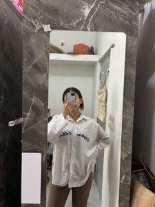 Oversized White Shirt