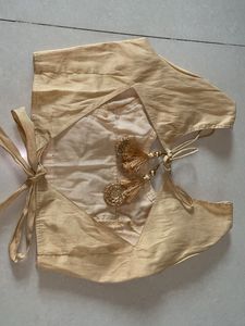 Embroidered Gold Blouse