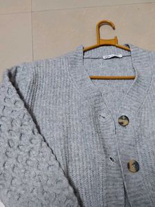 Cozy Grey Cardigan