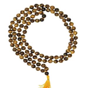 Tiger's Eye Mala 108 Beads