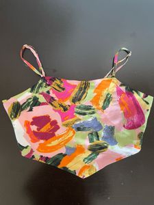 Abstract Print Camisole Top