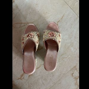 Embellished Ethnic Slides