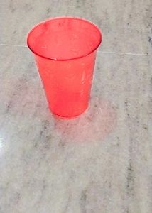 Jug With 5 Glass(Red Colour).