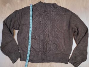 y2k Brown Sweater