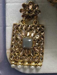 Gold Plated Kundan Choker Set