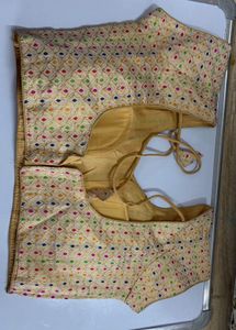 Embroidered Silk Blouse