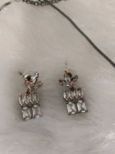 Stunning CZ Necklace &amp; Earring Set