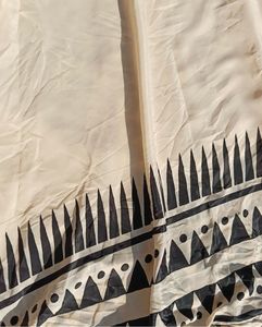 Bohemian Geometric Print Wrap Maxi Skirt