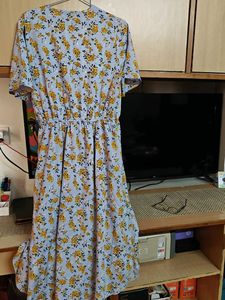 Floral Wrap Dress